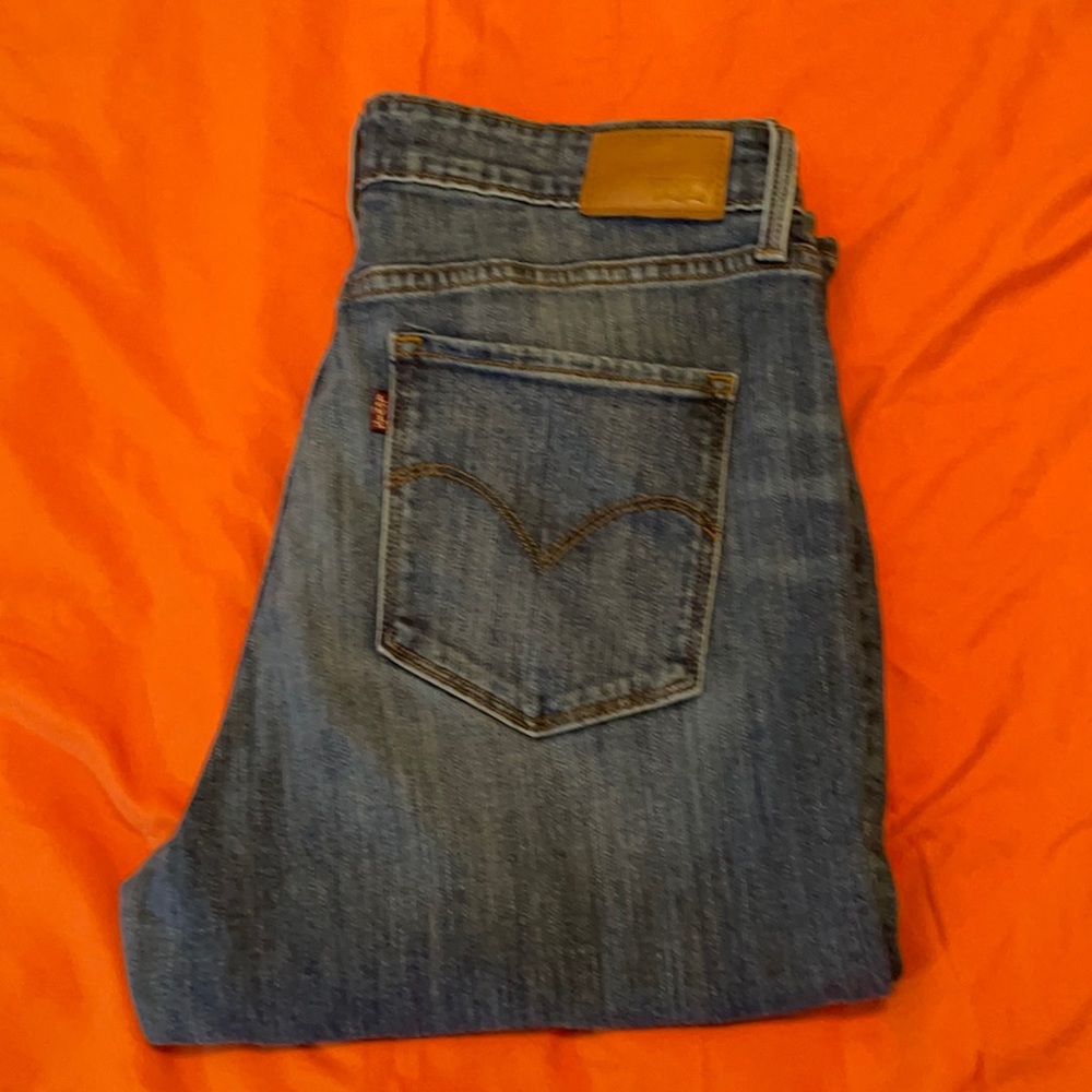 Size 30  “Hi Rise Skinny” Levi’s